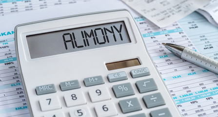 calculator that says alimony