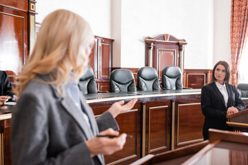 women in trial