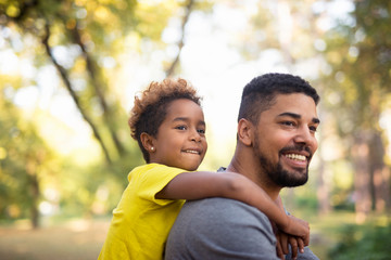 father and child